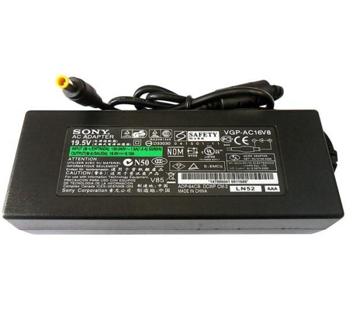 Зарядное устройство для ноутбука Sony 19.5 В 6.15 А 120 Вт 6.5*4.4mm [ориг.] + кабель