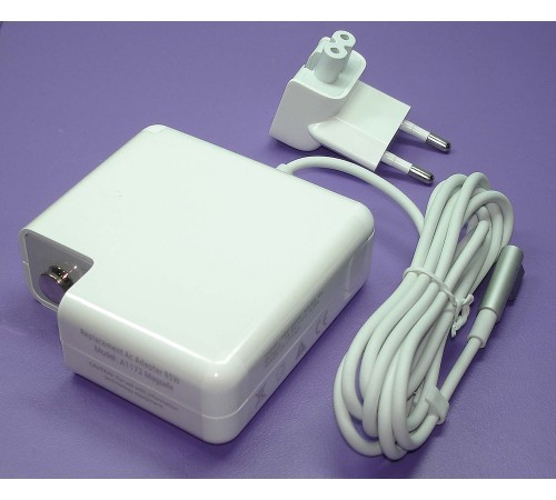 Зарядное устройство A1344 для ноутбука Apple MacBook 16.5 В 3.65 А 60 Вт MagSafe L-shape
