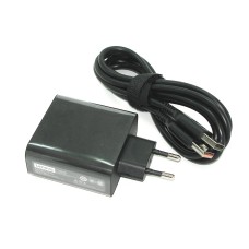 Блок питания (зарядка) для ноутбука Lenovo 20V 2A 40W прямоугольный со скошенным торцом, ORIGINAL [30211]