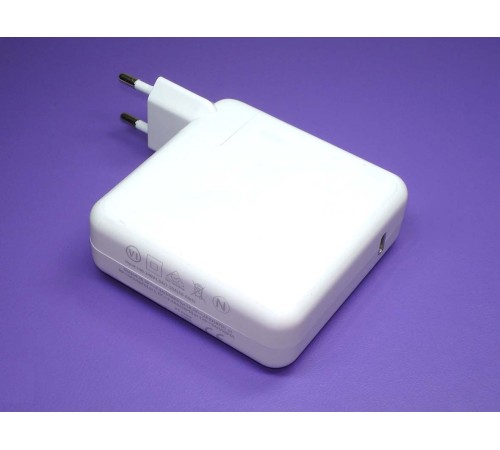 Зарядное устройство для ноутбука Apple MacBook Pro 13", 15" 20.2V 4.3A 87Wt USB Type-C A1719, MNF82CH/A