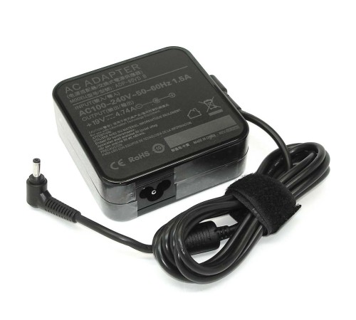 Зарядное устройство для ноутбука ASUS 19V 4.74A 4,0x1,35 mm, SQUARE ORIGINAL, без кабеля