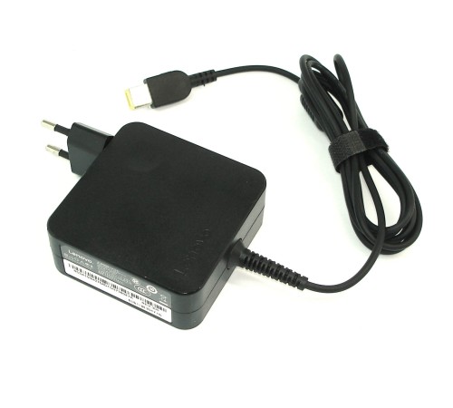 Зарядное устройство (зарядник) для ноутбука Lenovo, плоский разъем 20 В 3.25 А 65 ВтTravel  [ориг.]