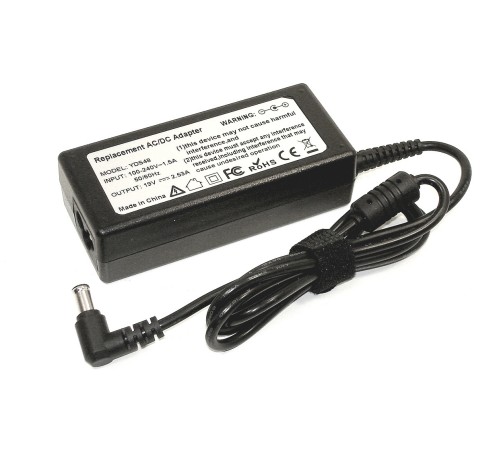Зарядное устройство для монитора LG, Dell, Samsung 19V 2.53A 48W (6.5 x 4.5 mm)
