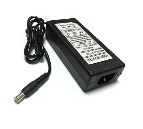 Блок питания для монитора и телевизора Dell, LG, Samsung 14V 1.79A 25W (6,5 x 4,4 mm), без сетевого кабеля