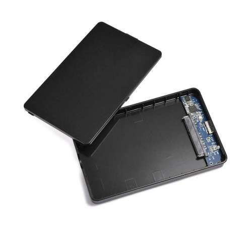 Внешний бокс 2.5" USB 3.0 для HDD жесткого диска ноутбука, черный