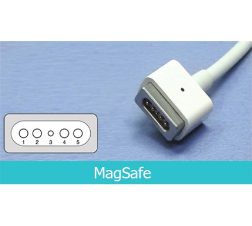Зарядное устройство A1344 для ноутбука Apple MacBook 16.5 В 3.65 А 60 Вт MagSafe L-shape