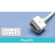Зарядное устройство A1344 для ноутбука Apple MacBook 16.5 В 3.65 А 60 Вт MagSafe L-shape
