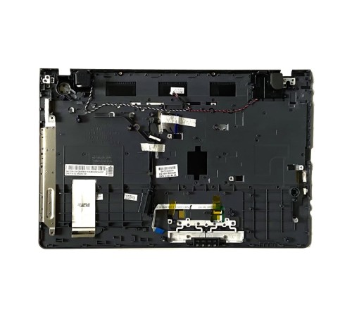 Топкейс (Top case, C cover) + клавиатура для ноутбука Samsung NP300V5A, NP305V5A, NP300 V5A (RU), черная