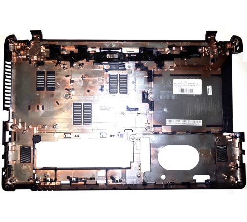 Поддон (нижний корпус, D cover case) для ноутбука Acer Aspire E1-510, E1-532, E1-570 (AP0VR000160, FA0VR000F00), черный