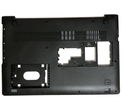 Поддон (нижний корпус, D cover) для ноутбука Lenovo IdeaPad 310-15ISK, 310-15ABR, 510-15IKB, 510-15ISK (AP10T000C00), черный