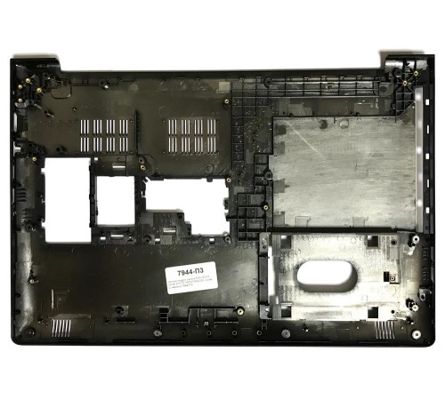 Поддон (нижний корпус, D cover) для ноутбука Lenovo IdeaPad 310-15ISK, 310-15ABR, 510-15IKB, 510-15ISK (AP10T000C00), черный