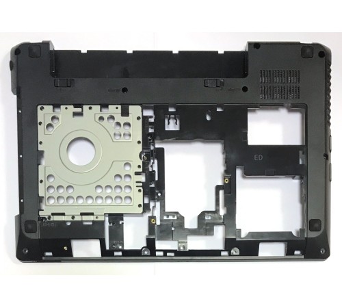 Поддон (нижний корпус, D cover case) для ноутбуков Lenovo G480 G485, черный с HDMI