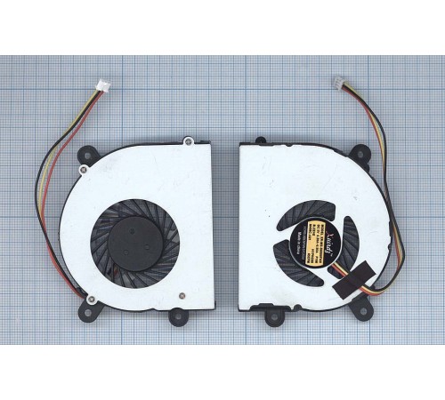 Вентилятор (кулер) для ноутбука DNS C5500Q, 0118742, 0123975; MSI 16D3, X600