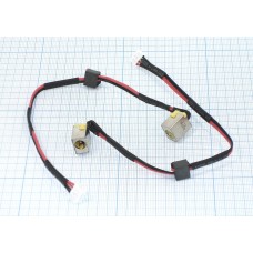 Разъем питания для ноутбука Acer Aspire E1-521 E5-521 E5-571 V3-571, с кабелем, 21.5cm, 4pin [20604-2]