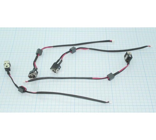 Разъем для ноутбука HY-DE007 DELL INSPIRON MINI 10 11 с кабелем 16 см