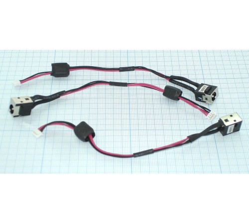 Разъем для ноутбука HY-DE010 DELL INSPIRON MINI 12 1210 с кабелем 12,5 см