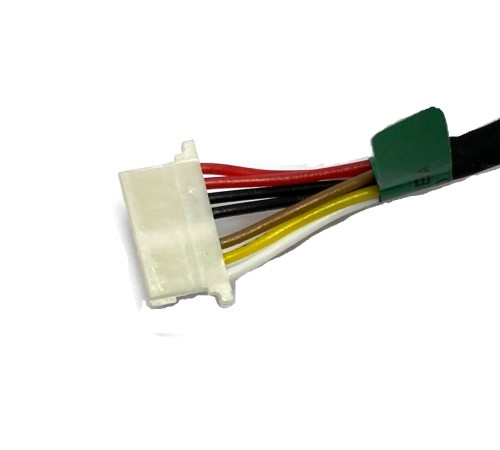 Разъем питания для ноутбука HP Pavilion 15-AB, 15-BS, 15-BW, 15-AU, 15-RA, 15-RB, 250 G6, 255 G6, с кабелем