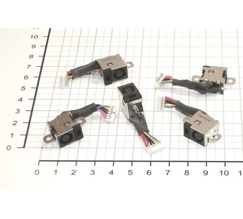 Разъем для ноутбука HY-HP016 HP Pavilion DV3000 DV6-6000 DV7-6000 DV7-6B 6C (с кабелем)