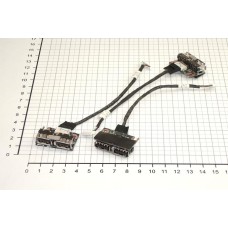 Разъем для ноутбука HP Pavilion DV4 USB с кабелем