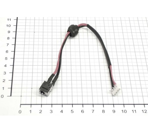 Разъем для ноутбука HY-T0004 Toshiba Satellite A500 L455 L555 (с кабелем)