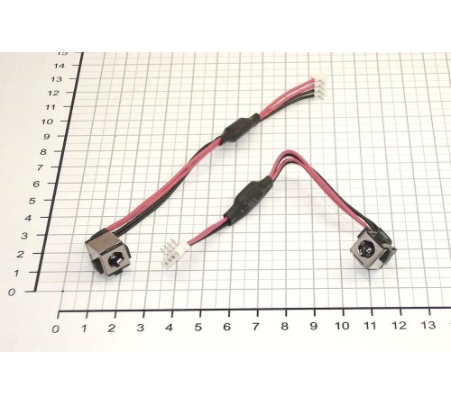 Разъем для ноутбука TOSHIBA Satellite P205 P205D X205(с кабелем)