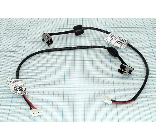 Разъем для ноутбука Lenovo ideapad G570 с кабелем