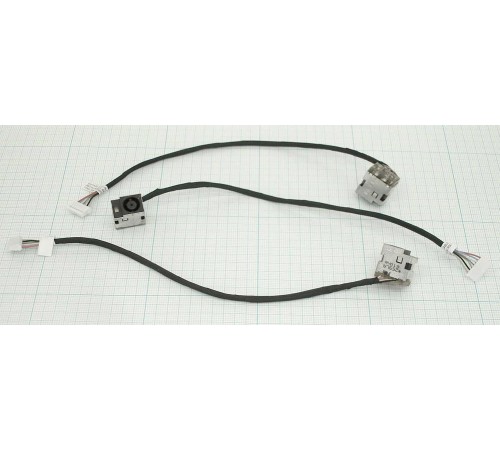 Разъем для ноутбука HY-HP058 HP Compaq Presario CQ57 с кабелем