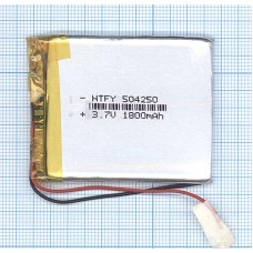Аккумулятор Li-Pol (батарея) 5*42*50мм 2pin 3.7V 1800mAh