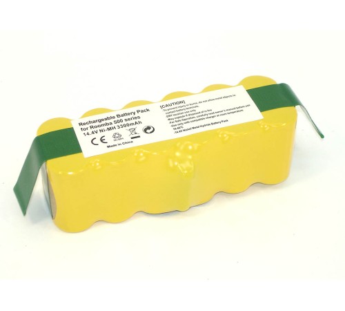Аккумулятор для пылесоса iRobot Roomba 500/510/530/560/780 NI-MH 14.4V 3300mAh