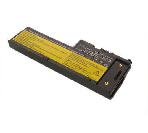 Аккумуляторная батарея (42T5247) для ноутбука Lenovo ThinkPad X60s 2600mAh 14,4V 