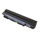 Аккумуляторная батарея повышенной ёмкости для ноутбука Acer Aspire One D255 D260 eMachines 355 350 черная (11.1 В 6600 мАч)