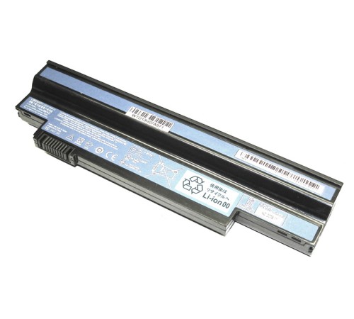 Аккумуляторная батарея UM09H70 для ноутбука Acer Aspire one 532h 533h eMachines 350 4400mah черная ORIGINAL