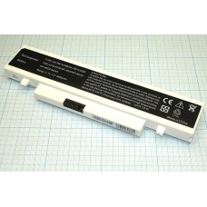 Аккумуляторная батарея для ноутбукa Samsung N210, N220, NB30, NP-N210 (11.1 В 4400 - 5200 мАч), белая
