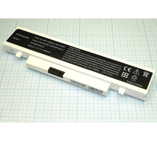 Аккумуляторная батарея для ноутбукa Samsung N210, N220, NB30, NP-N210 (11.1 В 4400 - 5200 мАч)