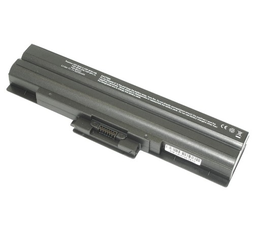 Аккумуляторная батарея VGP-BPS13 для ноутбука Sony Vaio VGN-AW, CS, FW черная (10.8-11.1 В 4400 мАч) OEM
