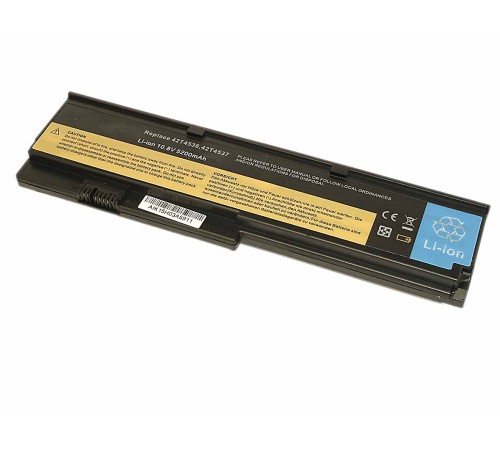Аккумуляторная батарея для ноутбука Lenovo ThinkPad X200 (10.8-11.1 В 5200 мАч)