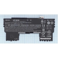 Аккумуляторная батарея для ноутбука Acer Aspire S7-191 7.4V 28Wh AP12E3K Original