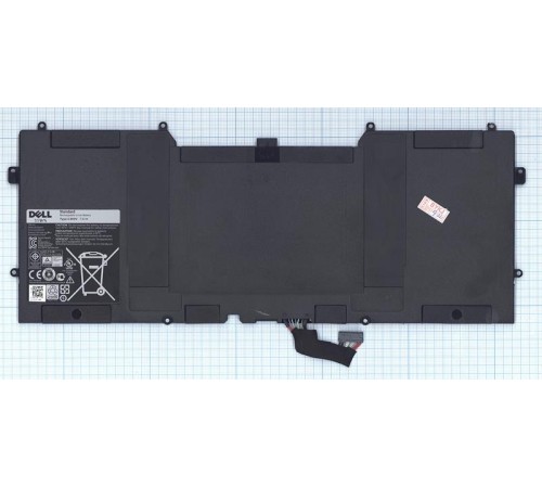 Аккумуляторная батарея для ноутбука Dell XPS 12 9Q33 7.4V 55Wh C4K9V черная Original