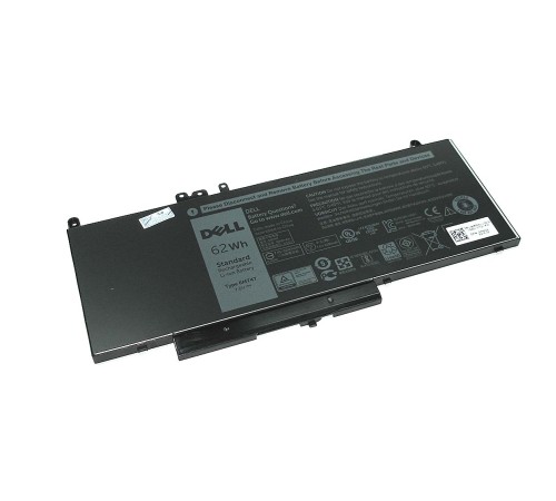 Аккумуляторная батарея 6MT4T для ноутбука Dell Latitude E5450, E5470, E5550, E5570 7.6V 62Wh 8260mAh черная ORIGINAL
