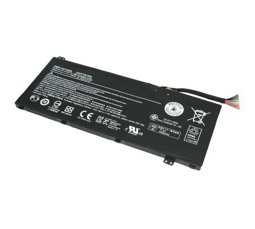 Аккумуляторная батарея для ноутбука Acer Aspire VN7-571G, VN7-791 51Wh AC14A8L черная Original