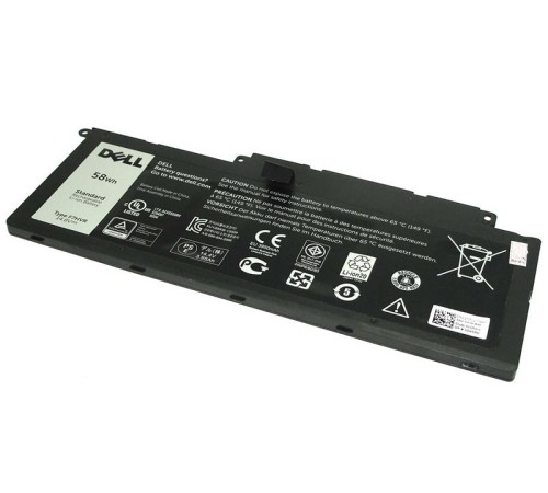 Аккумуляторная батарея для ноутбука Dell Inspiron 15-7537 14.8V 58Wh F7HVR Original