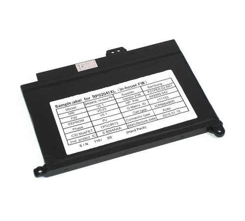 Аккумуляторная батарея (BP02XL) для ноутбука HP Pavilion 15-au, 15-aw (7.7 В 5350 мАч 41Wh) ORIGINAL