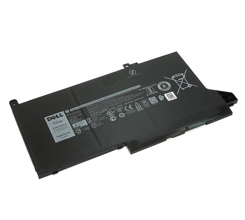 Аккумуляторная батарея (DJ1J0) для ноутбука Dell Latitude 12 7280 7480 11,4V 42Wh