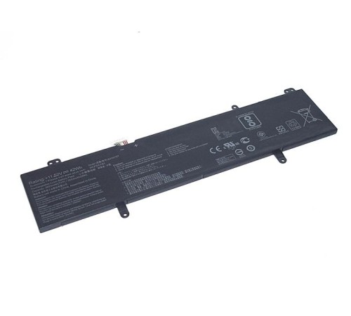 Аккумуляторная батарея для ноутбука Asus S410UA (B31N1707) 11.52V 3650mAh черная Original