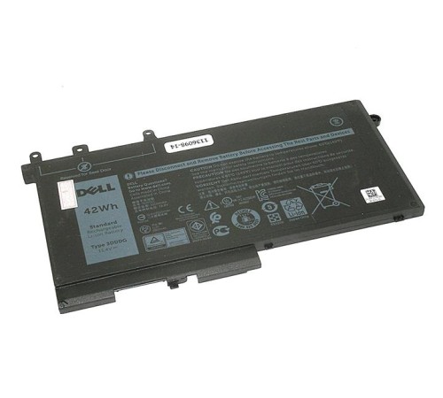 Аккумуляторная батарея для ноутбука Dell 5280 5490 11.4V 4254mAh 4YFVG, 3DDDG, 93FTF Original