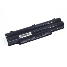 Аккумуляторная батарея для ноутбука Fujitsu LifeBook A532 10.8V 4400mAh AH532-3S2P OEM черная