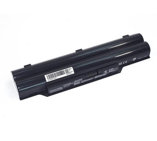 Аккумуляторная батарея для ноутбука Fujitsu LifeBook A532 10.8V 4400mAh AH532-3S2P OEM черная