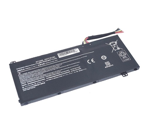 Аккумуляторная батарея (AC14A8L-3S1P) для ноутбука Acer Aspire VN7 11.4V 4605mAh