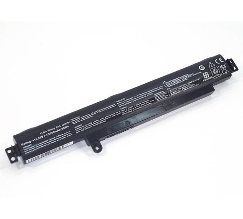 Аккумуляторная батарея для ноутбука Asus X102BA 11.25V 2200mAh OEM черная