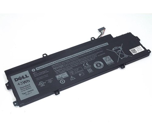 Аккумуляторная батарея для ноутбука Dell Chromebook 11 3120 (5R9DD) 11.1V 43Wh Original